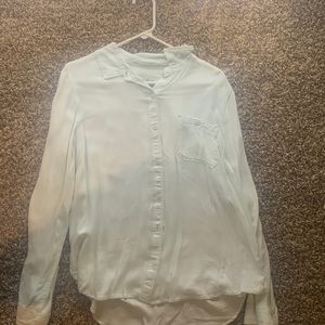 Very cute light green button down!